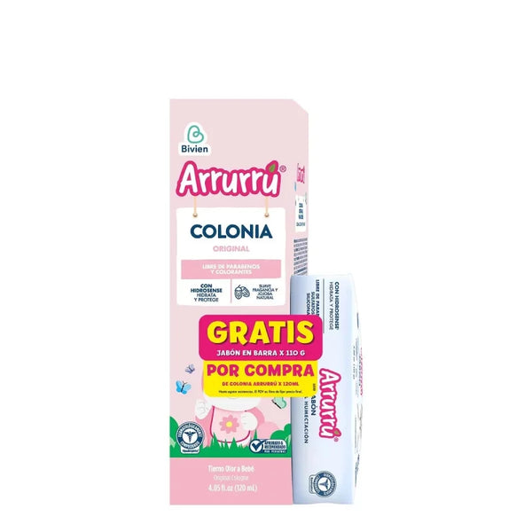 Colonia Arrurru Rosada 120 Ml +Jabon