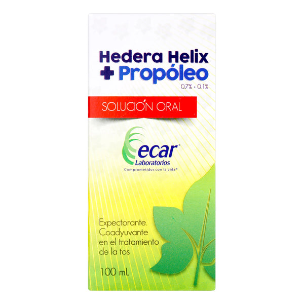 Hedera Helix 0.7%+Propoleo 0.1% Solucion Oral 100 Ml Expectorante