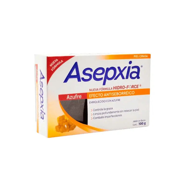 Jabon Asepxia Azufre 100 Gr(Sf)