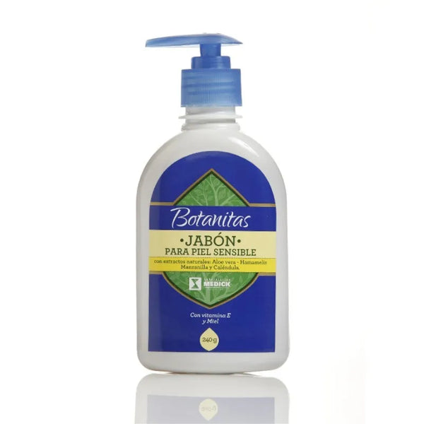 Jabon Para Piel Sensible Con Aloe+Manzanilla+Mi