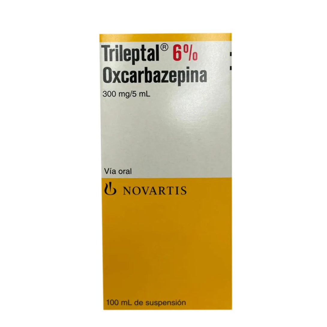 Trihepta Trileptal 6% Suspension Frasco X 100 Ml (Oxcarbazepina Susp Oral ...