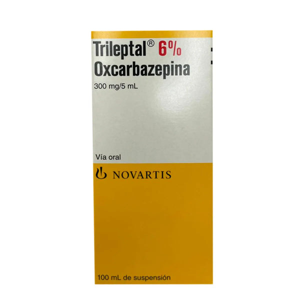 Trileptal 6% Suspension Frasco X 100 Ml (Oxcarbazepina Susp Oral)