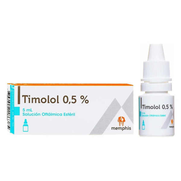 Timolol Maleato 0.5% 5 Ml Mp