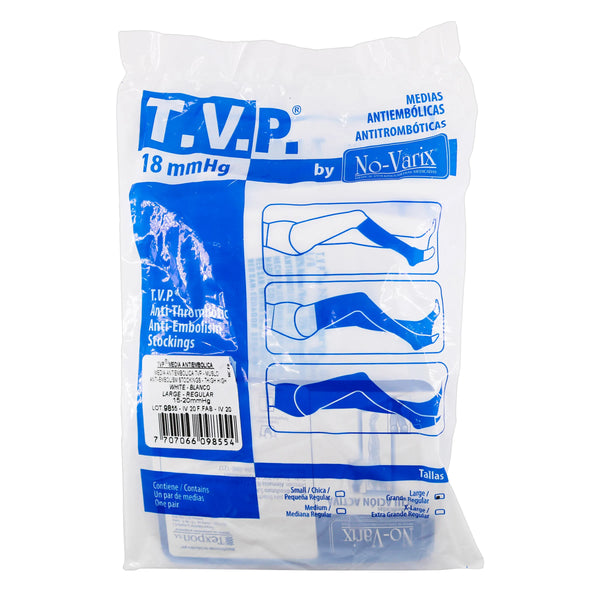 Med.Antie.Muslo No Varix 18Mmhg Blan.T.S