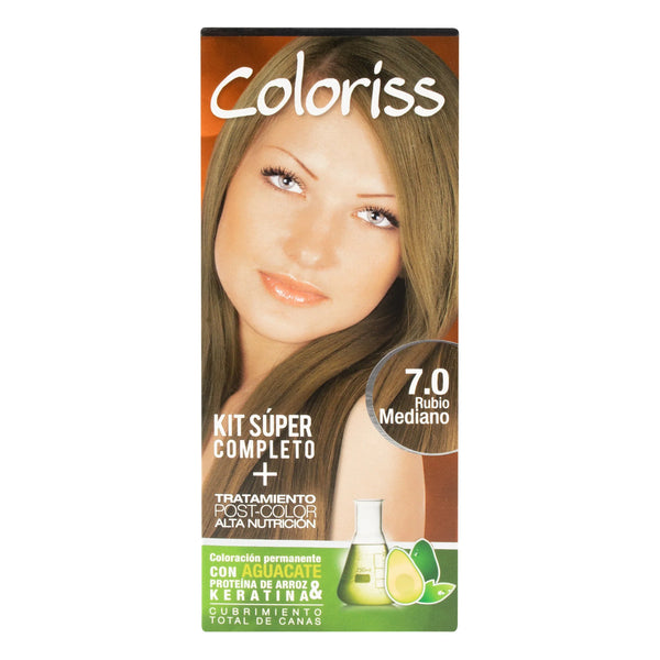 Coloris Kit 70 Rubio Mediano + Trat 30Gr
