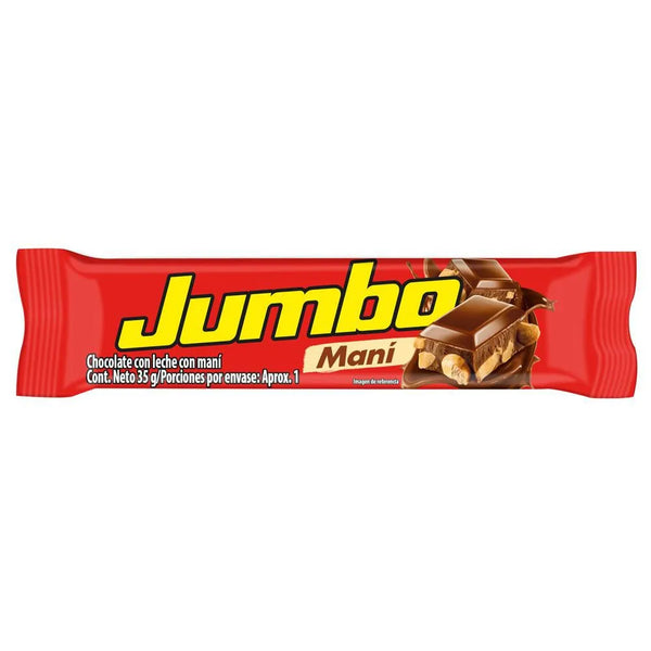 Chocolatina Jumbo Mani 35 Gr 24 Unds