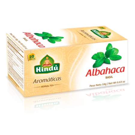 Aromatica Hindu Albahaca Caja X 20.00 Und