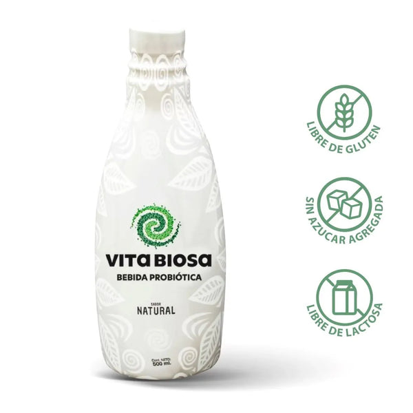 Bebida Probiotica Vita Biosa Natural 500 Ml