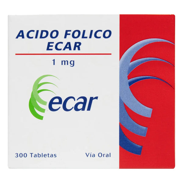 Acido Folico 1 Gr Tableta X 300