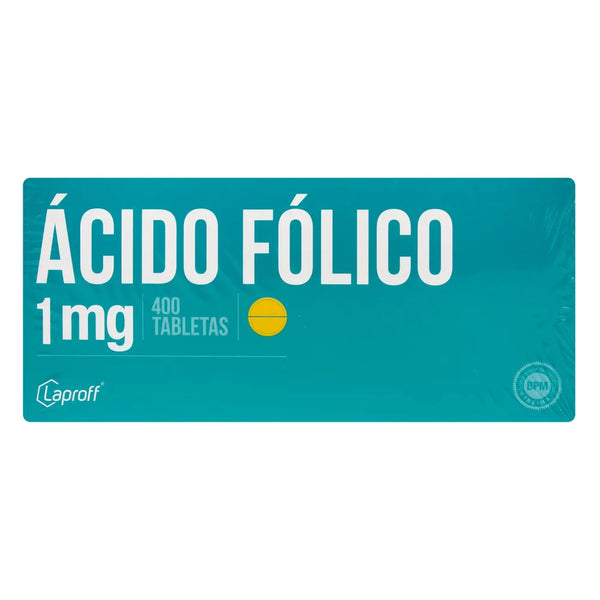 Acido Folico I Ml Caja X 400