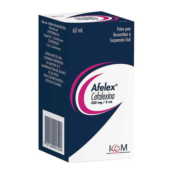 Afelex Susp 250 Mg Frasco X 60 Ml