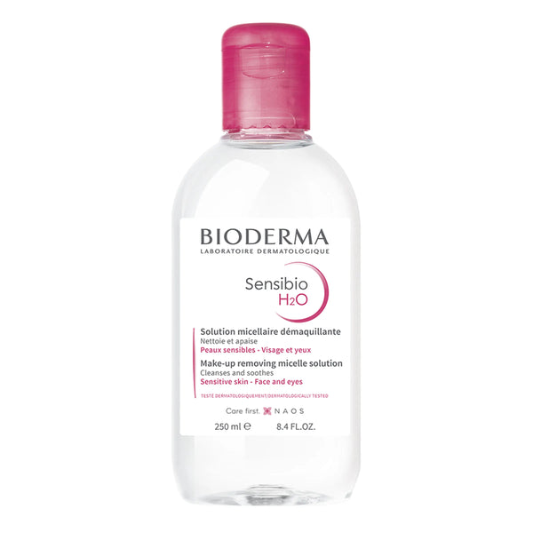 Agua Micelar Bioderma Limpiadora Piel Sensible Botella X 250 Ml