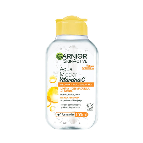 Agua Micelar Garnier Con Vitamina C Frasco X 100 Ml