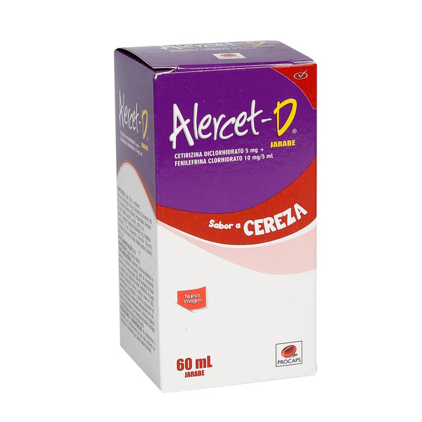 Alercet D Jarabe 60 Ml (3%+)(Pae) (Cetirizina)