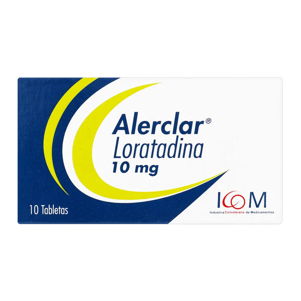 Alerclar (Loratadina) 10 Mg Tableta X 10 Und (Loratadina)