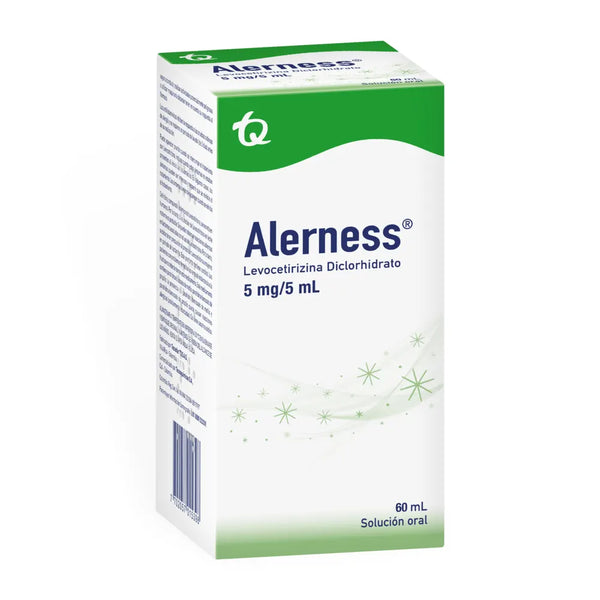 Alerness 5Mg/5Ml Sol Oral Frasco X 60 Ml (Levocetirizina)