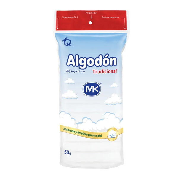 Algodon Tradicional Mk Bolsa X 50 Gr