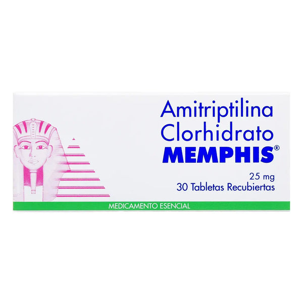 Amitriptilina 25 Mg Caja X 30.00 Tab (Amitriptilina)