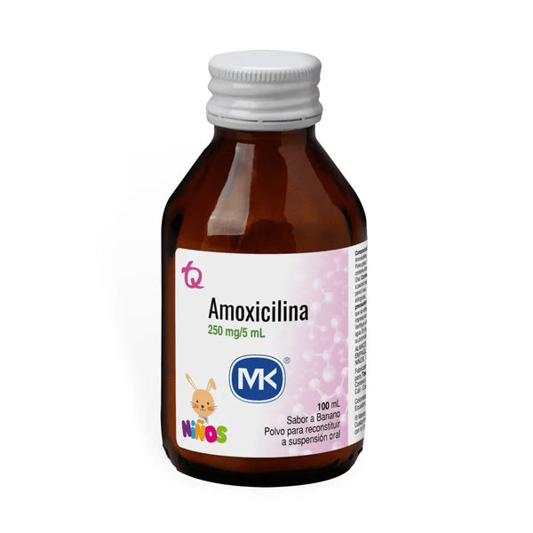 Amoxicilina 250 Mg (Mk) Frasco X 100 Ml (Amoxicilina)