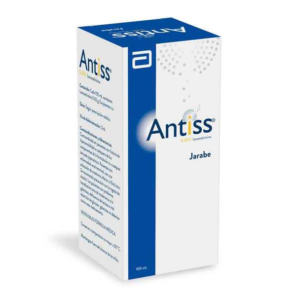Antiss Jarabe Frasco X 100.00 Ml (Levocetirizina)
