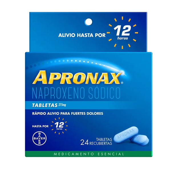 Apronax 275 Mg Caja X 24 Tab