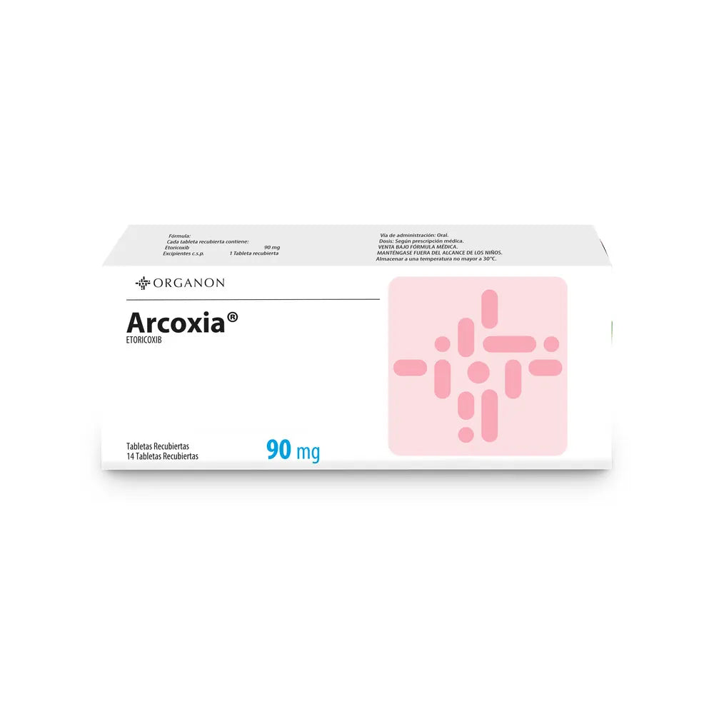 Recoxia Arcoxia 90 Mg Caja X 14 Tab (Etoricoxib) – Droguerías Multifarma