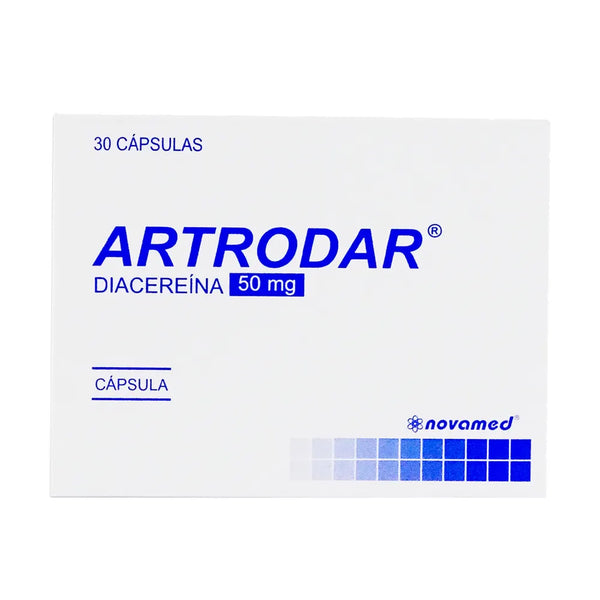 Artrodar 50 Mg Caja X 30 Cap (Diacereina)