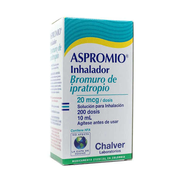 Aspromio Inhalador 200 Dosis(P)19560 (Bromuro De Ipratropi)