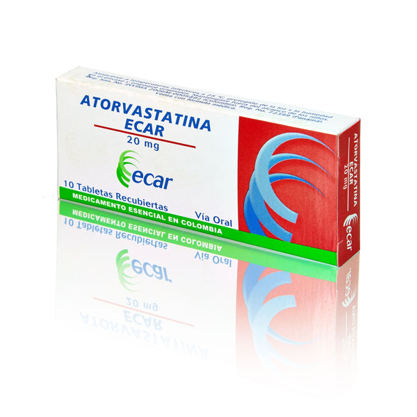 Atorvastatina 20 Mg Caja X10 Tab (Atorvastatina)