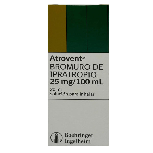 Atrovent Solucion Nebulizacion Frasco X 20 Ml (Bromuro De Ipratropio)