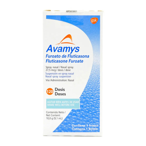 Avamys Spray Nasal Frasco X 120 Dosis (Fluticasona)