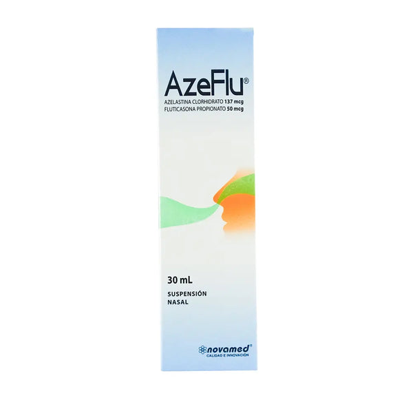 Azeflu Spray Nasal Frasco X 30 Ml (Azelastina - Fluticasona)