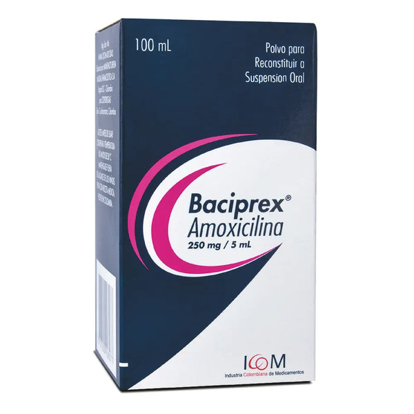 Baciprex 250 Mg Susp. 100Ml Icom (Amoxicilina)