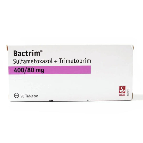Bactrim 400/80 Mg Caja X 20 Tab (Trimetoprima - Sulfametoxazol)