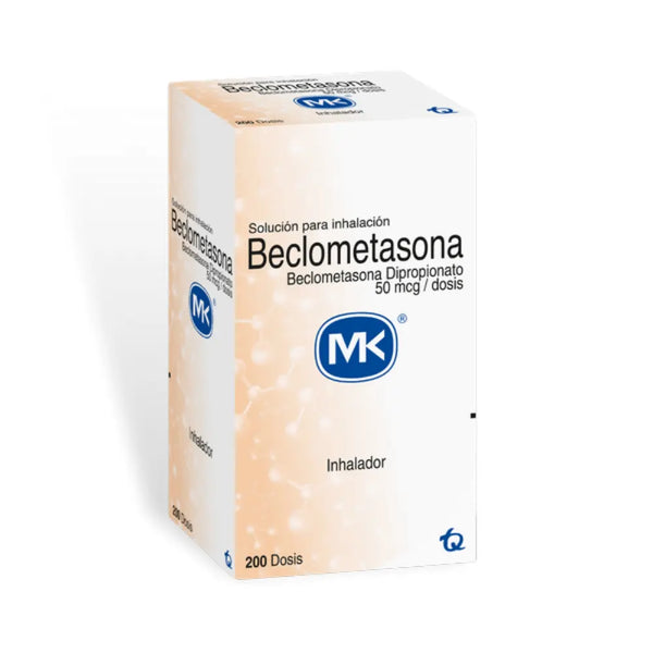 Beclometasona Inh 50 Mg (Mk) Frasco X 200 Dosis (Beclometasona)
