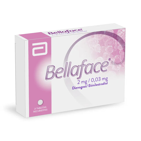 Bellaface Caja X 21 Tab (Dienogest Estrogeno - Etinilestradiol)