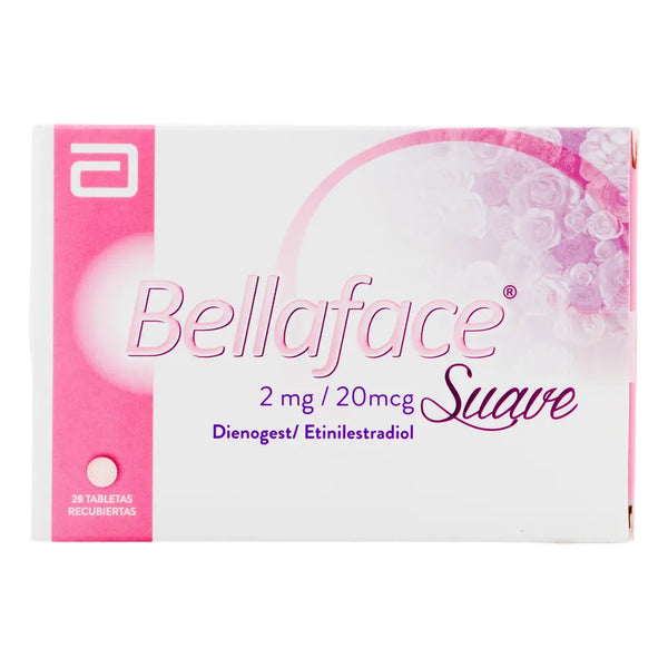 Bellaface Suave Caja X 28 Tab (Dienogest Estrogeno - Etinilestradiol)