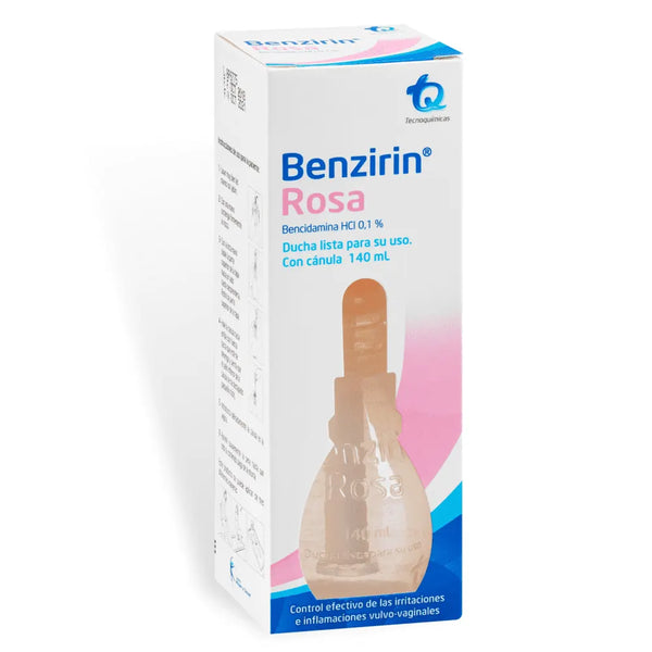 Benzirin Rosa Ducha Lista Frasco X 140.00 Ml (Bencidamina)