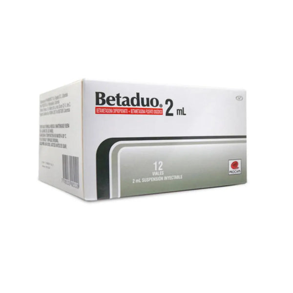 Betaduo Vial 2 Ml Caja X 12 Amp (Betametasona)