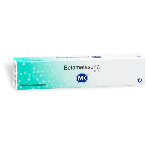 Betametasona Crema 0.1% (Mk) Tubo X 20 Grs (Betametasona)