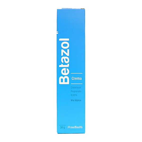 Betazol Crema 0.05% Tubo X 30 Grs (Clobetasol)