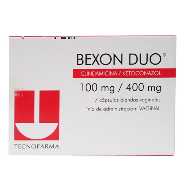 Bexon Duo Vaginal Caja X 7.00 Cap (Clindamicina - Ketoconazol)