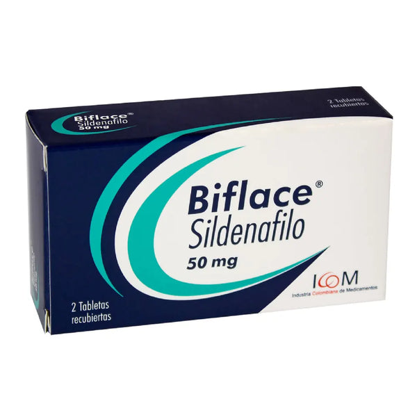Biflace 50 Mg 2 Tbs Icom (Sildenafil)