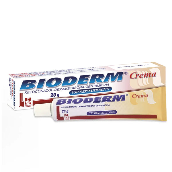 Bioderm Crema Tubo X 20 Grs (Dexametasona - Gentamicina - Ketoconazol)
