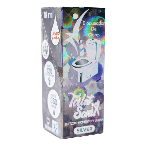 Bloqueador Solar Olores Toilet Sanix Silver 18 Ml