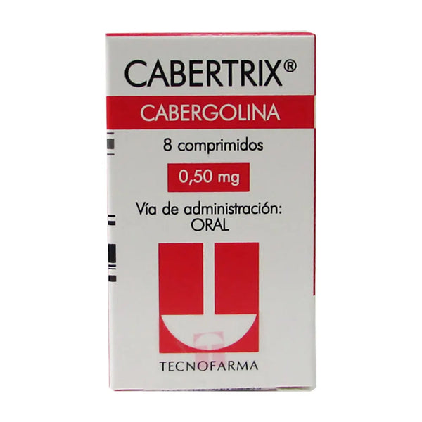 Cabertrix 0.50 Mg Caja X 8 Comp (Cabergolina)
