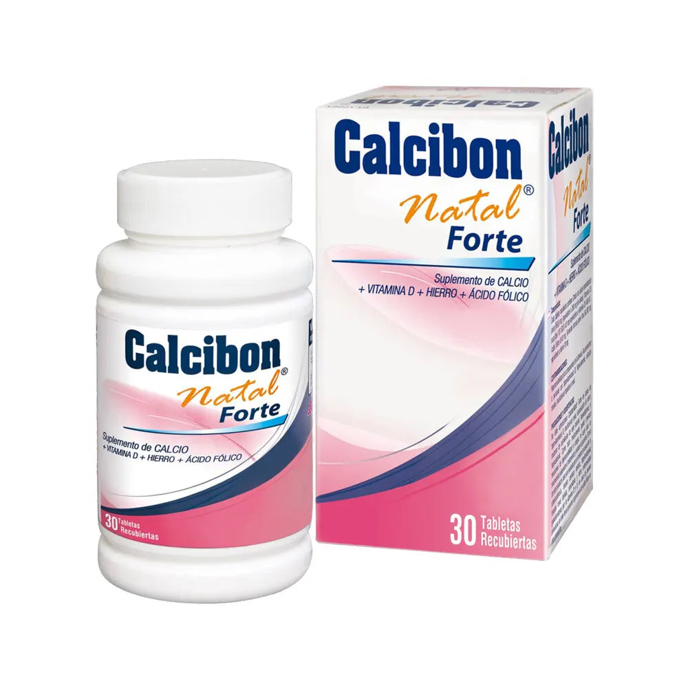 Calcibon Calcibon Natal Forte Frasco X 30 Tab – Droguerías Multifarma