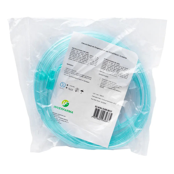Canula Nasal Oxigeno Pediatric (Inverfarma)