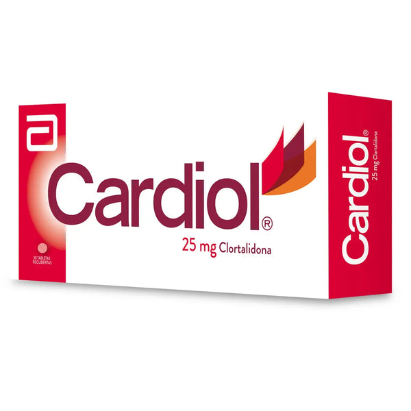 Cardiol 25 Mg Caja X 30 Tab (Clortalidona)