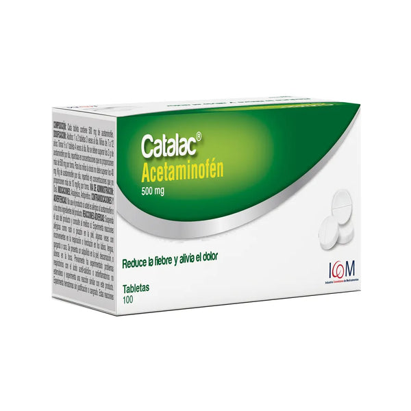Catalac Tab 500 Mg Caja X 100 Tab